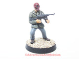 Miniature Pulp Evil Criminal Mastermind Crimson Skull 111S Plastic Painted 28mm