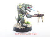 Classic Warhammer Fantasy Battles Lizardman Saurus 411 Warrior Plastic Painted