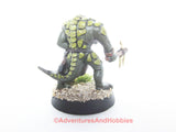 Classic Warhammer Fantasy Battles Lizardman Saurus 411 Warrior Plastic Painted