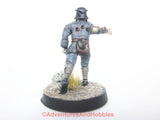 Miniature Trench Revenant Zombie 422 Trench Crusade Call of Cthulhu Painted Kitbash 28mm