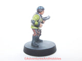 Science Fiction Miniature Stargrave Female Starship Engineer 426 Five Parsecs Painted 28mm