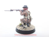 Miniature Cult Soldier 443 Trench Crusade Call of Cthulhu Painted Kitbash 28mm