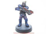 Science Fiction Miniature Alien Warrior 448 Stargrave Five Parsecs Painted 28mm