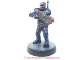Science Fiction Miniature Alien Warrior 448 Stargrave Five Parsecs Painted 28mm