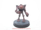 Science Fiction Miniature Robot Droid 458 Stargrave Five Parsecs Plastic Kitbash Painted 28mm