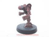Science Fiction Miniature Robot Droid 458 Stargrave Five Parsecs Plastic Kitbash Painted 28mm