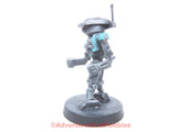 Science Fiction Miniature Robot Droid 459 Stargrave Five Parsecs Plastic Kitbash Painted 28mm