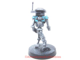 Science Fiction Miniature Robot Droid 459 Stargrave Five Parsecs Plastic Kitbash Painted 28mm