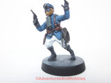 Miniature Steampunk Airship Officer 460 Stargrave Trench Crusade Plastic Kitbash Painted 28mm