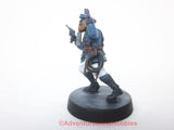 Miniature Steampunk Airship Officer 460 Stargrave Trench Crusade Plastic Kitbash Painted 28mm