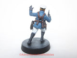 Miniature Steampunk Airship Officer 460 Stargrave Trench Crusade Plastic Kitbash Painted 28mm