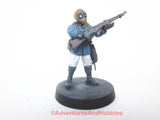 Miniature Steampunk Airship Crewman 461 Stargrave Trench Crusade Plastic Kitbash Painted 28mm