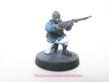 Miniature Steampunk Airship Crewman 462 Stargrave Trench Crusade Plastic Kitbash Painted 28mm