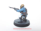 Miniature Steampunk Airship Crewman 462 Stargrave Trench Crusade Plastic Kitbash Painted 28mm