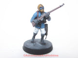 Miniature Steampunk Airship Crewman 463 Stargrave Trench Crusade Plastic Kitbash Painted 28mm
