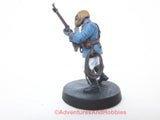 Miniature Steampunk Airship Crewman 463 Stargrave Trench Crusade Plastic Kitbash Painted 28mm