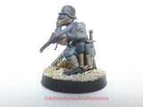 Miniature German Monster Hunter 467 Trench Crusade Call of Cthulhu 28mm Painted Kitbash