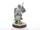 Miniature Russian Monster Hunter 468 Trench Crusade Call of Cthulhu 28mm Painted Kitbash