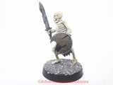 Fantasy Miniature Undead Skeleton Warrior 28mm 484 D&D Painted Plastic