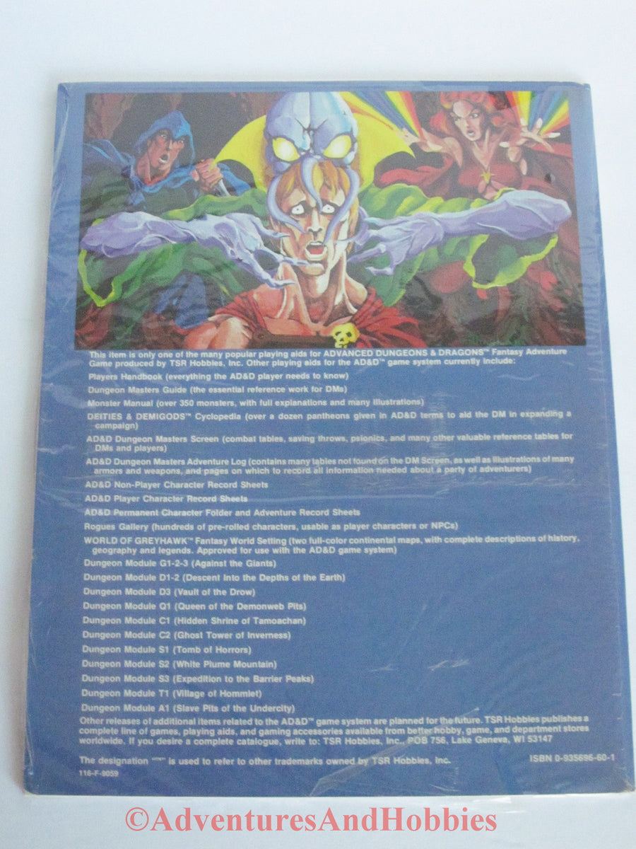 THE HIDDEN SHRINE OF TAMOACHAN C1 complete AD&D Dungeons & Dragons D&D TSR