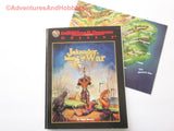 AD&D Jakandor Island of War with Map TSR 9511 1997 DTv-U