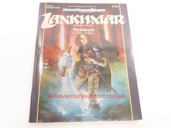AD&D Lankhmar Nehwon Adventure LNA2 Sealed Shrinkwrap TSR 9305 1990 HTj-D