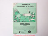 AD&D Shrine of the Kuo-Toa D2 TSR 9020 3rd Printing 1979 Monochrome Cover Complete Cu-S