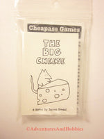 Cheapass Games The Big Cheese Card Game 3-6 Players Zip Lock Edition CQ
