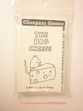 Cheapass Games The Big Cheese Card Game 3-6 Players Zip Lock Edition CQ