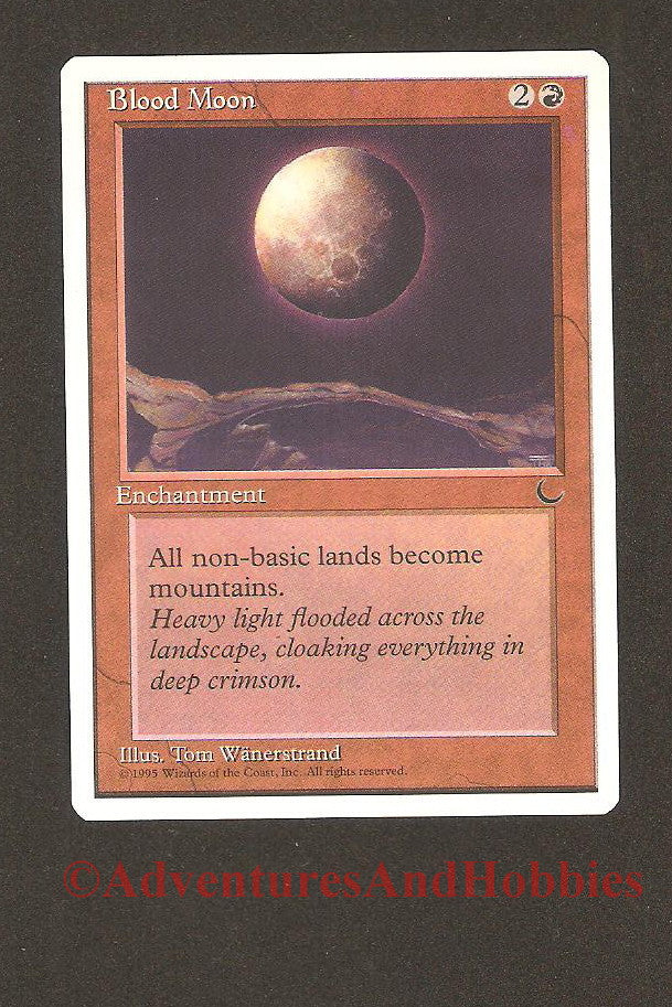 MtG Chronicles Rare Blood Moon MtG Chronicles Rare Blood Moon