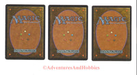 Magic the Gathering MTG Land Plains Unlimited Set of 3 Light Play CCG 229AS