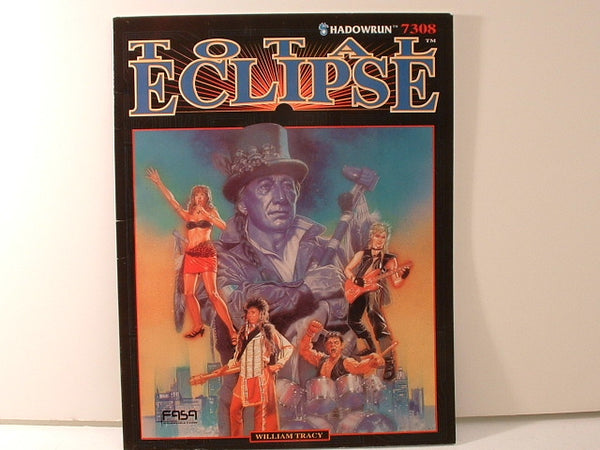Shadowrun Total Eclipse RPG Adventure 1991 FASA OOP JB