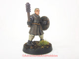 Fantasy D&D Miniature Cleric Monk Warrior 108 Plastic 28mm Painted Kitbash