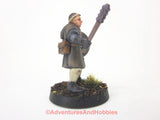 Fantasy D&D Miniature Cleric Monk Warrior 108 Plastic 28mm Painted Kitbash