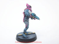 Miniature Stargrave Alien Warrior 303 Five Parsecs Sci Fi Plastic Kitbash 28mm