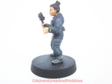 Science Fiction Miniature Female Starship Engineer Tech 311 Stargrave Five Parsecs Painted 28mm