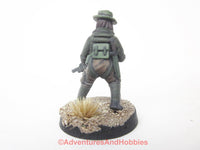 Post Apocalypse Miniature Zona Alfa Female Scavenger 324 Stargrave Five Parsecs Painted 28mm Kitbash