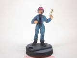 Science Fiction Miniature Female Starship Captain Pilot 402 Stargrave Five Parsecs Painted 28mm