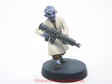 Miniature Sci Fi Alien Warrior 408 Stargrave Five Parsecs From Home Painted Kitbash 28mm