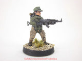 Post Apocalypse Miniature Zona Alfa Female Scavenger 408 Stargrave Five Parsecs Painted 28mm Kitbash