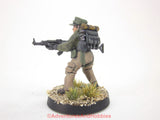 Post Apocalypse Miniature Zona Alfa Female Scavenger 408 Stargrave Five Parsecs Painted 28mm Kitbash