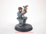 Science Fiction Miniature Stargrave Starship Engineer 413 Five Parsecs Kitbash Painted 28mm