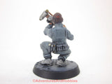 Science Fiction Miniature Stargrave Starship Engineer 413 Five Parsecs Kitbash Painted 28mm