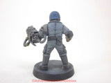 Science Fiction Miniature Stargrave Starship Security 422 Five Parsecs Kitbash Painted 28mm