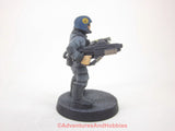 Science Fiction Miniature Stargrave Starship Security 422 Five Parsecs Kitbash Painted 28mm
