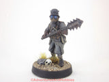 Miniature Weird War Trench Soldier 426 Trench Crusade Call of Cthulhu 28mm Painted Kitbash