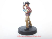 Call of Cthulhu Investigator With Gun and Artifact 429 Pulp Painted 28mm