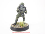 Post Apocalypse Miniature Zona Alfa Scavenger 438 Stargrave Five Parsecs Painted 28mm Kitbash