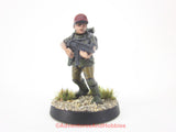 Post Apocalypse Miniature Zona Alfa Female Scavenger 439 Stargrave Five Parsecs Painted 28mm Kitbash