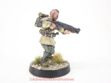 Post Apocalypse Miniature Zona Alfa Scavenger 440 Stargrave Five Parsecs Painted 28mm Kitbash